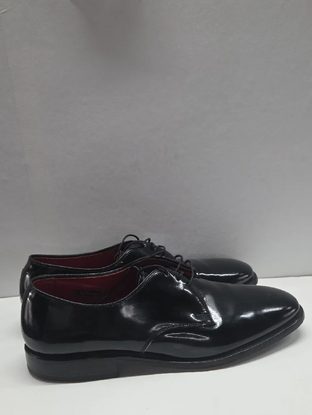 Allen Edmonds Black Patent Leather Derby Dress Shoes Size 8